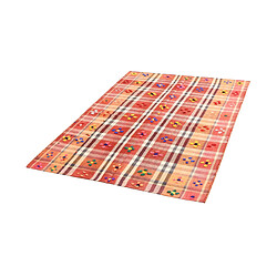 Vidal Tapis de laine 225x148 rouge Jajim