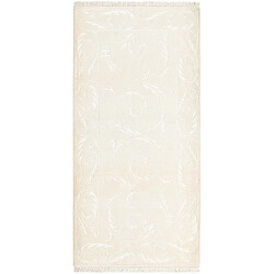 Vidal Tapis de couloir en laine 201x99 beige Darya