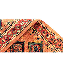 Vidal Tapis de couloir en laine 204x85 orange Kashkuli