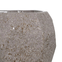 Acheter BigBuy Garden Cache-pot Gris Céramique - 25 x 25 x 20 cm