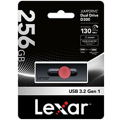 LEXAR Clé USB DUAL Noir 256 GB