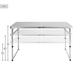 Avis Aktive Table d'appoint pliante - Gris