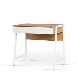 Vivaldi Mori Bureau - Chêne/Blanc