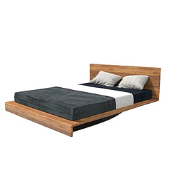 BIM FURNITURE Bim_furniture Lit Paul 160x200 - Chêne massif