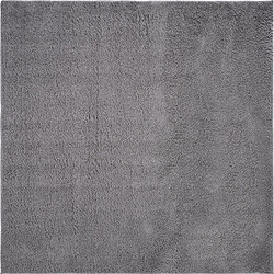 Hadorn Luzern 185x185 Tapis shaggy - Gris - Moderne - Confortable et chaleureux - Haute qualité et entretien facile