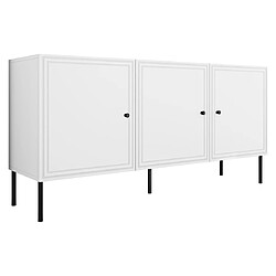 Bestmobilier Buffet bas Lavaggi - Blanc