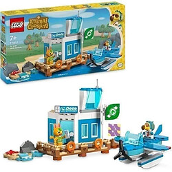 LEGO 77051 Animal Crossing Voyage aérien Dodo Airlines LEGO Animal Crossing - Hydravion et aéroport - Figurines Rodrigue le pilote et Marine - Dès 7 ans