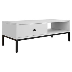 BESTMOBILIER Table basse filipo - Blanc