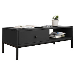 BESTMOBILIER Filipo Table Basse - Noir