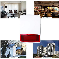 HD4K Sirène Filaire Stroboscopique pas cher