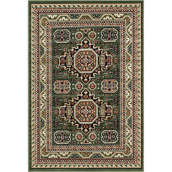 Hadorn Gharajeh Tapis - Vert