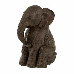 Paris Prix Éléphant Assis - 23cm Marron