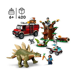 Lego 76965 Missions dinosaures Stégosaure