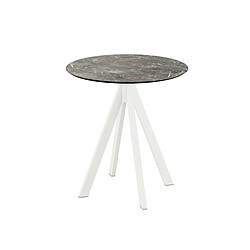 Materiel chr pro Table bistrot Infinity - Marbre clair