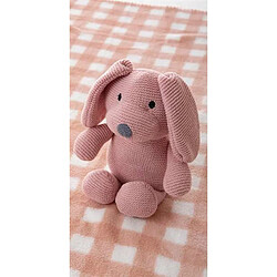 Bigbuy Doudou peluche avec couverture - Rose