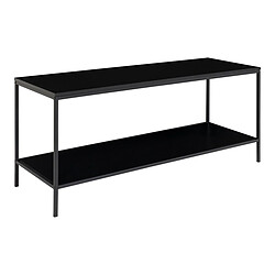 Epikasa Console Vita Métal Noir 36x100x45 cm