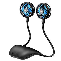 HandFan Rechargeable 10000mAh Ventilateur de Cou - Gris