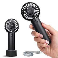 Mini ventilateur de bureau TriPole - Noir