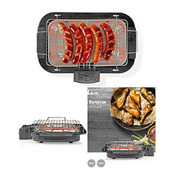 NEDIS Barbecue électrique - Non spécifié - 2000 W - 38 x 22 cm - Thermostat - Léger