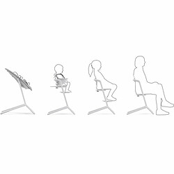 Avis Cybex Chaise haute Lemo bébé - Blanc