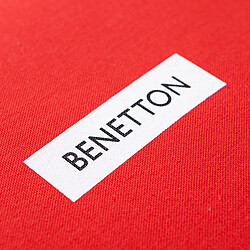 Benetton Coussin Rouge Jaune - 40 x 40 cm