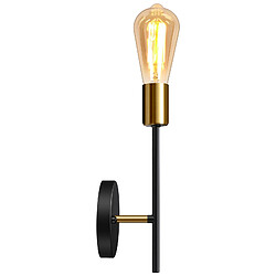 Stoex Applique Murale Rétro - Noir