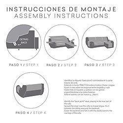 Eysa Housse de chaise longue accoudoir court pas cher