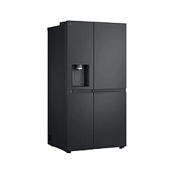 LG GSLE90EVAC - Réfrigérateur américain - Noir acier