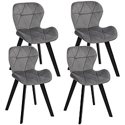 IDMarket ROBINE x4 - Gris