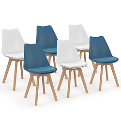 Idmarket MARKET SARA - 6 chaises scandinaves
