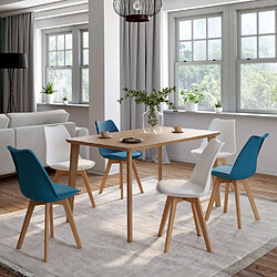 Idmarket MARKET SARA - 6 chaises scandinaves