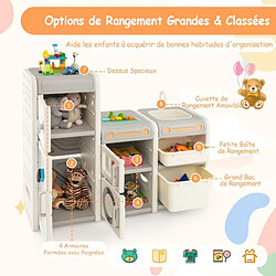 Organisateur de jouets helloshop26 - Gris