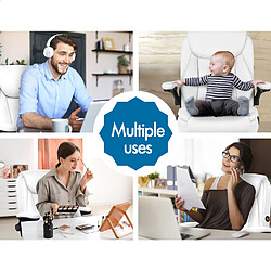 Alfordson Chaise de massage de bureau - Blanc pas cher