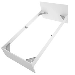Acheter pegane Blanc 90x190 cm
