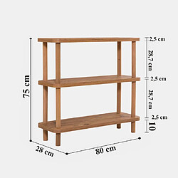 Avis Hanah home étagère Step - Bois clair