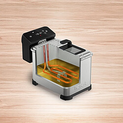 Friteuse 4l 2400w inox/noir - FR507D10 - Family Pro Digital - TEFAL pas cher