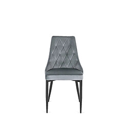 VIVALDI Chaise Cork - Gris Velours