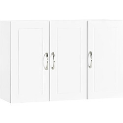 SoBuy Armoire Murale Salle de Bain FRG231-L-W