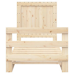 Acheter vidaXL Cadre de lit 90x200 cm Bois de pin