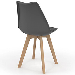 Acheter Idmarket MARKET Chaise SARA - Mix Color Gris