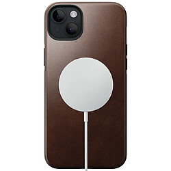 Avis Nomad Coque iPhone 14 Plus MagSafe - Marron Foncé