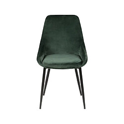 Pro Living Bari Velour Lot de 2 chaises