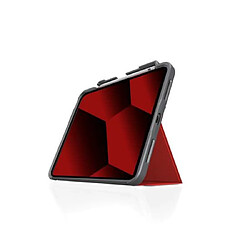 STM Étui Folio iPad 10.9" 2022 Dux Plus - Rouge