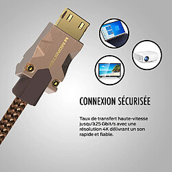Avis Monster HDMI M2000 UHD 4K - 3 m - Marron clair