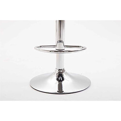 Acheter Decoshop26 Tabouret de bar tissu - Gris