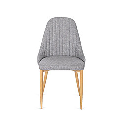 VIVALDI Chaise TORINO - Gris