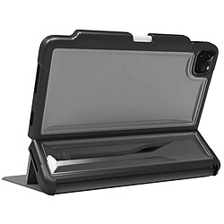 STM Dux Shell Étui iPad Pro 11 Pouces - Noir/Argent