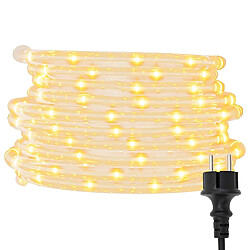 vidaXL Cordon lumineux LED 10 m - Blanc chaud