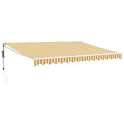 VIDAXL Auvent rétractable automatique 4x3 m