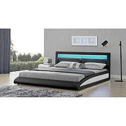 Concept Usine Cadre LED - Noir 140x190 cm